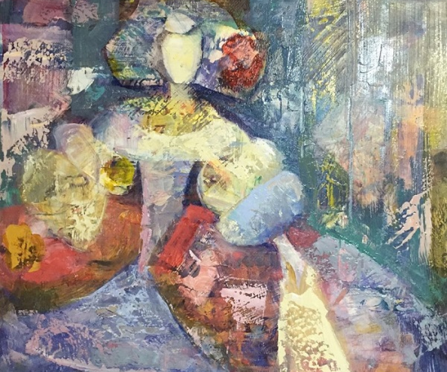 Menina I pintora aracely alarcon