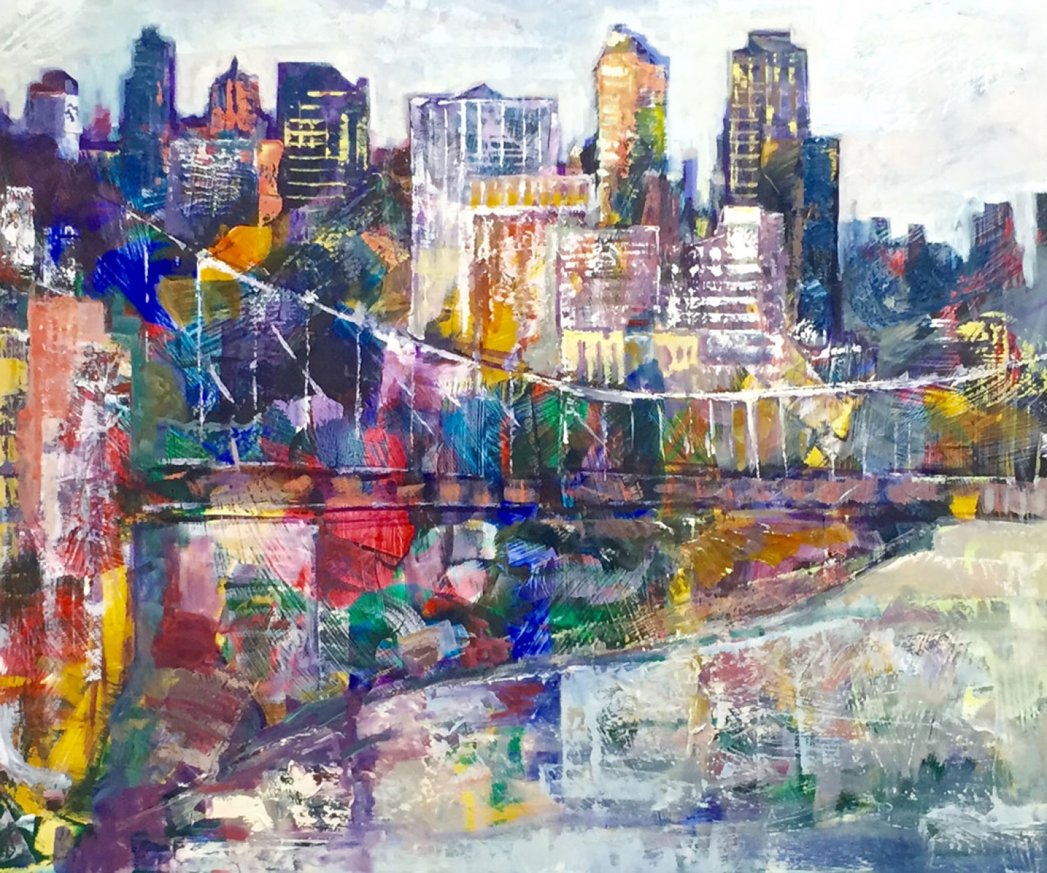 desde la orilla pintora aracely alarcon