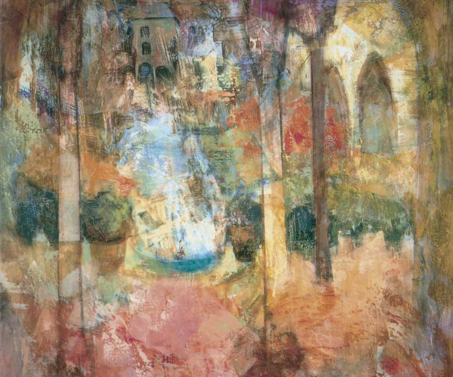 el generalife cuadro por la pintora aracely alarcon