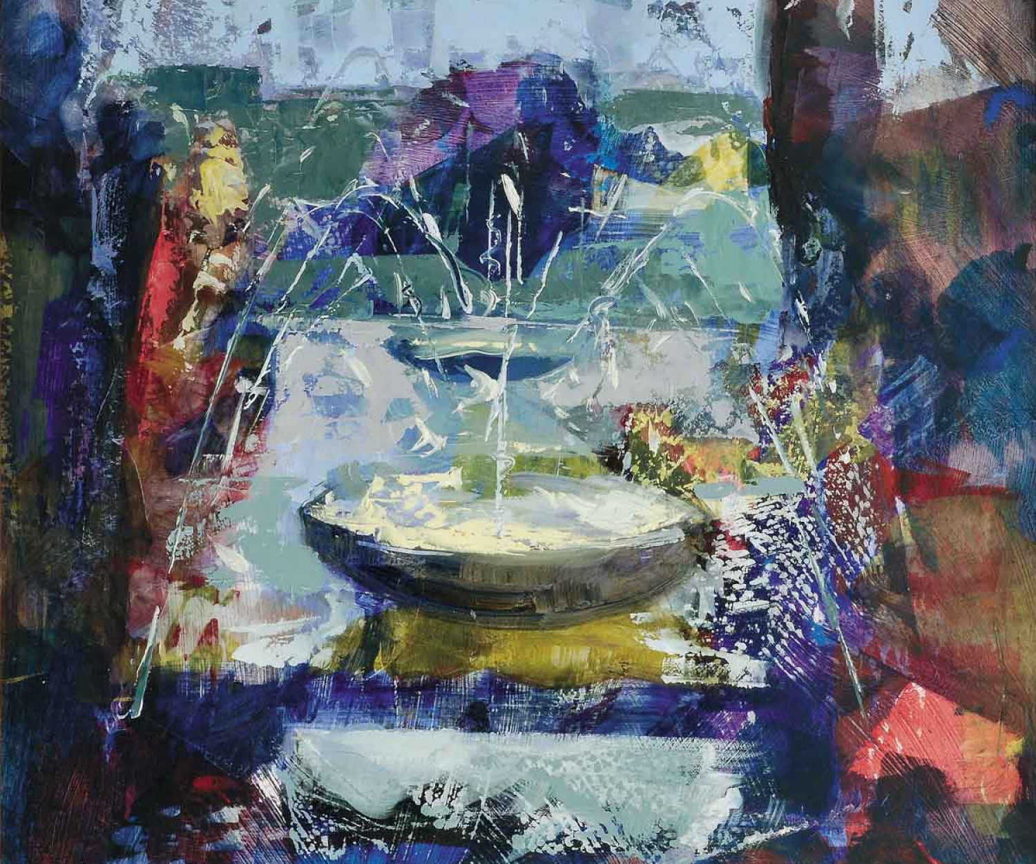 luz en la alhambra pintora aracely alarcon