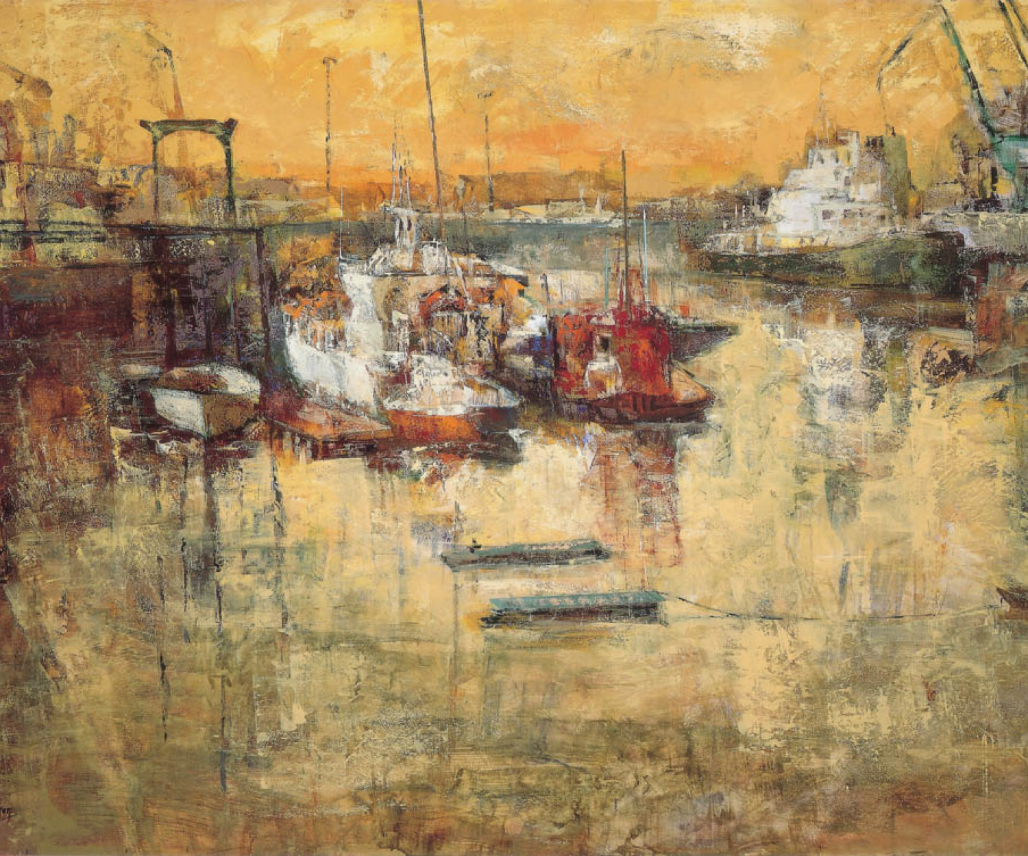 muelle de carga pintora aracely alarcon