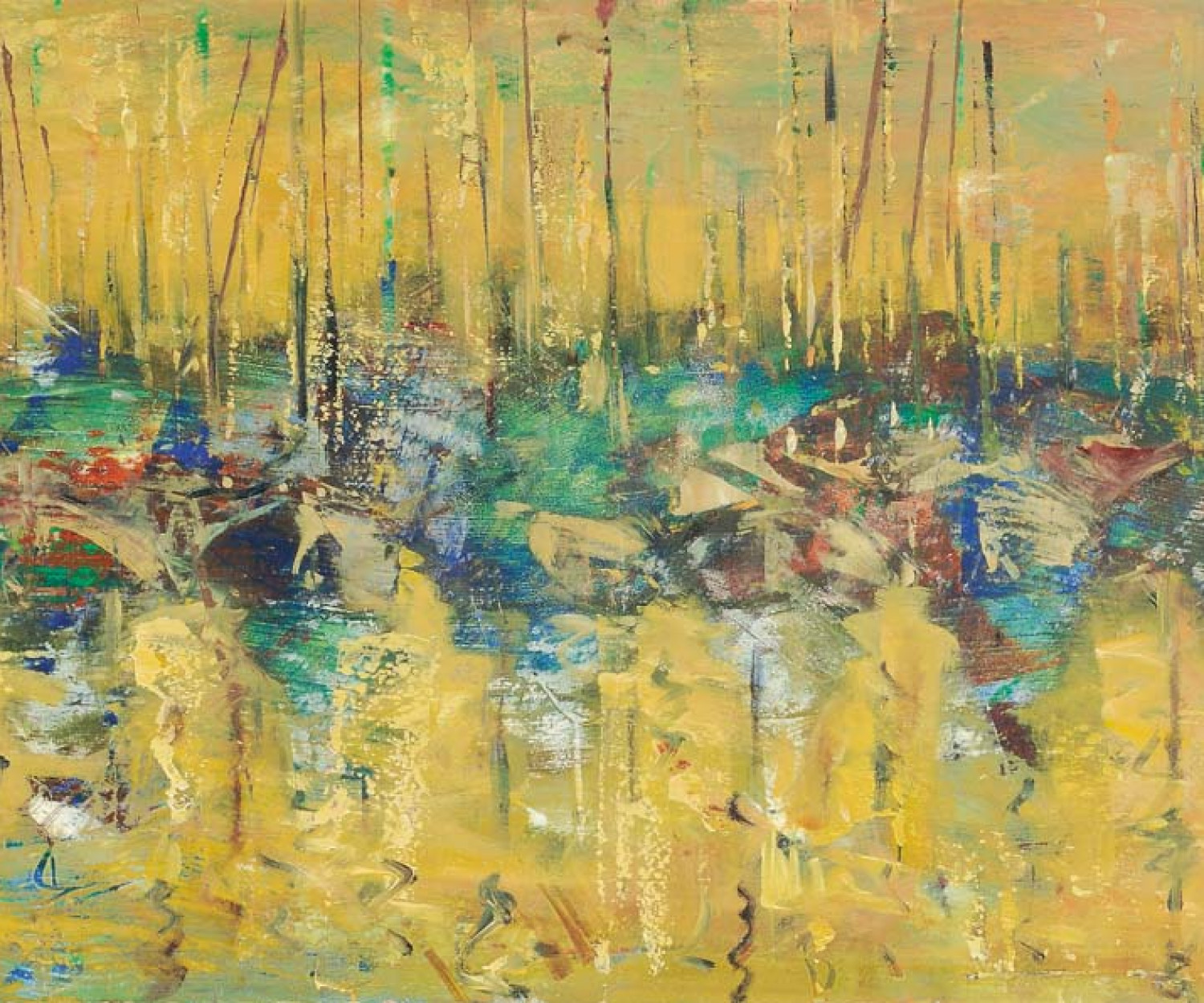 pesquero almeria cuadro de la pintora aracely alarcon