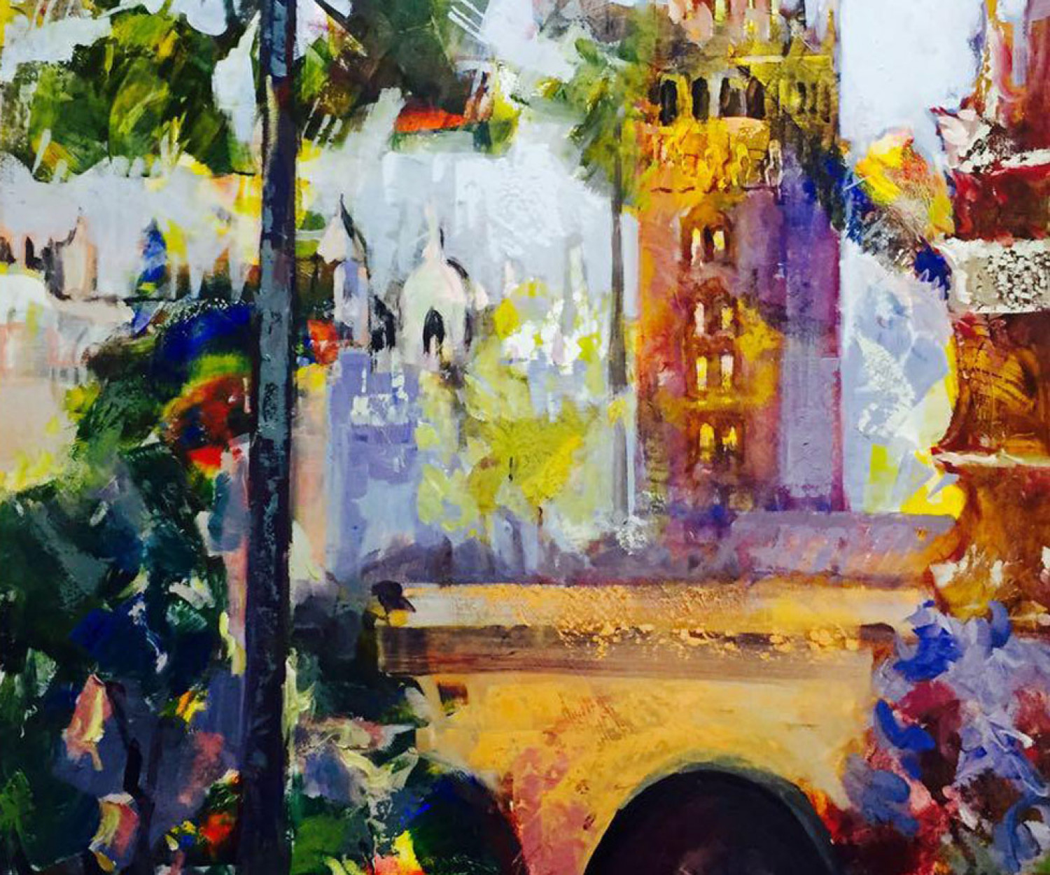 sevilla uno pintora aracely alarcon